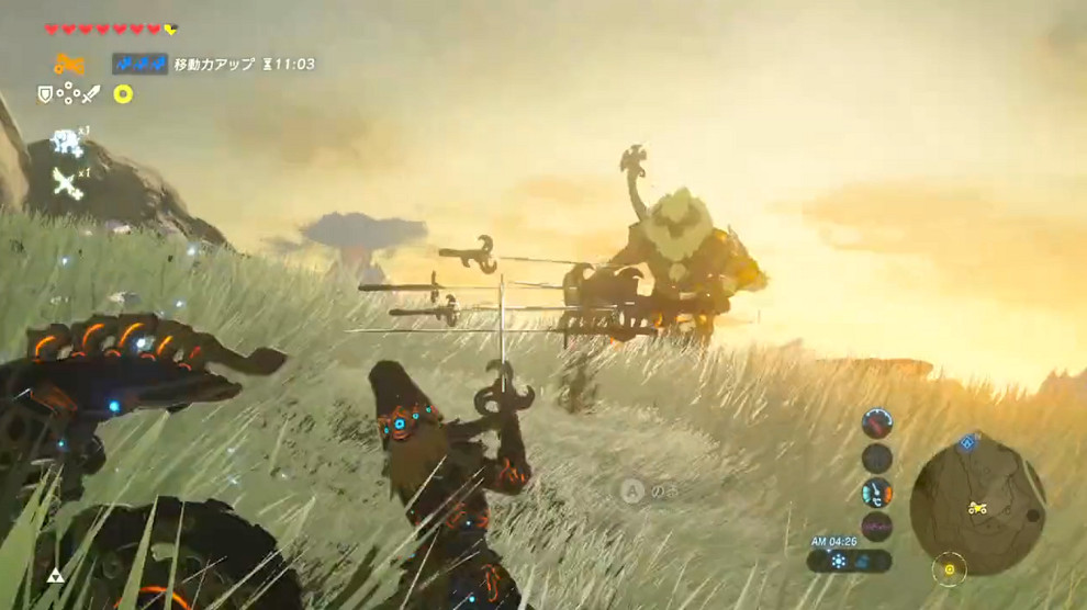 《塞爾達傳說：曠野之息》無敵旋風斬輕鬆秒殺人馬