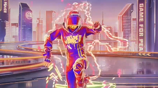 和平精英霓虹漫遊皮膚特效展示