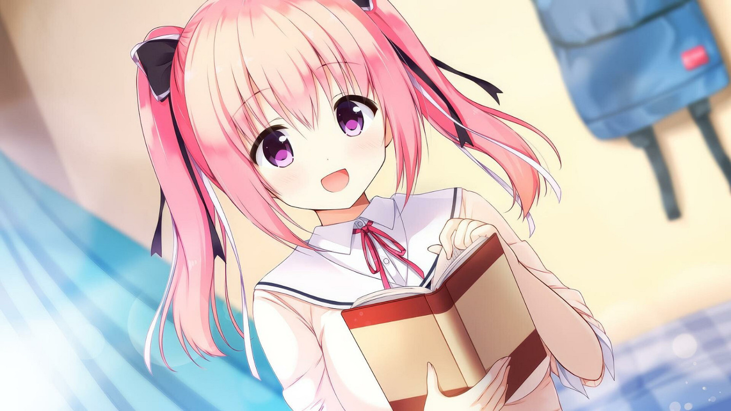 校園戀愛喜劇ADV《你的眼眸命中我心頭》上架Steam