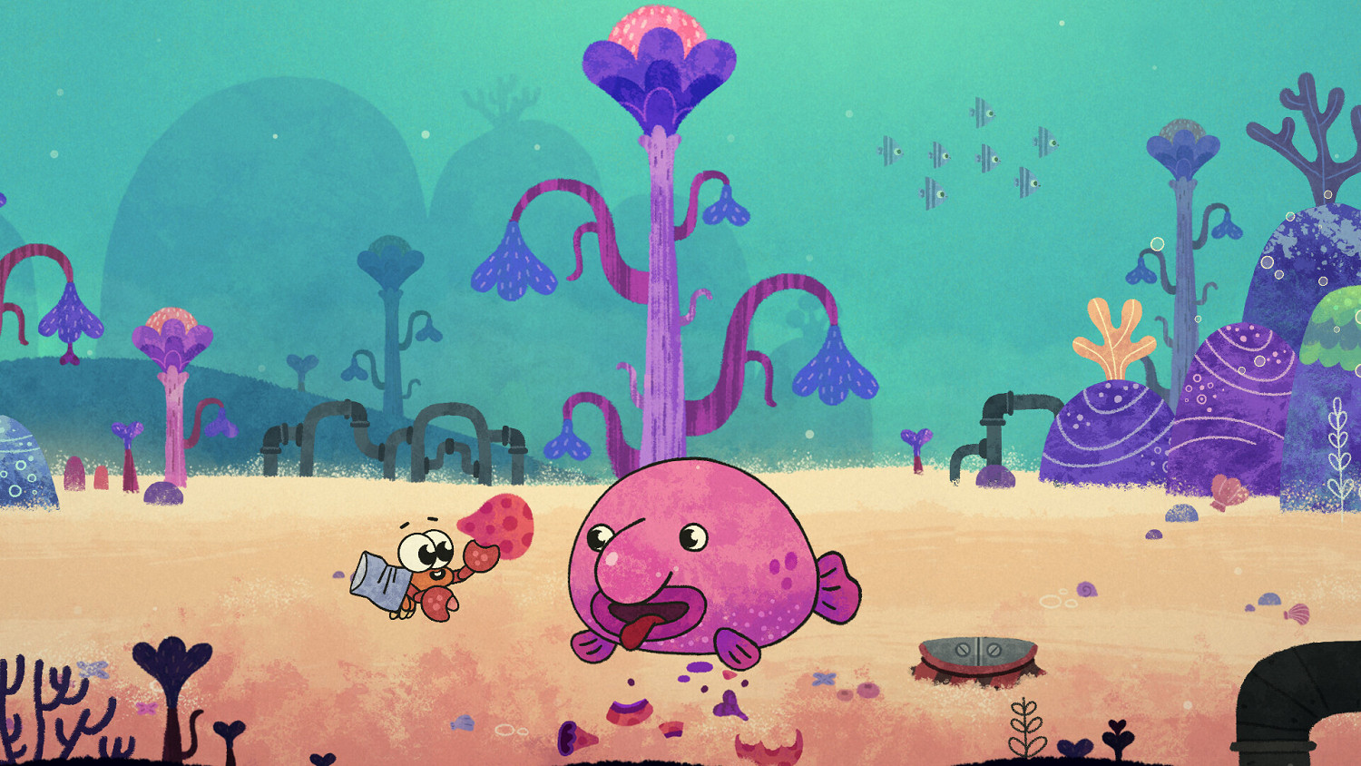 小螃蟹冒險！《Broken Shell》試玩Demo在Steam推出