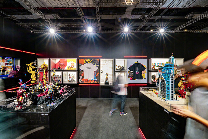 BW 2024：漫威85周年主題展台圖賞！現場周邊模型展示