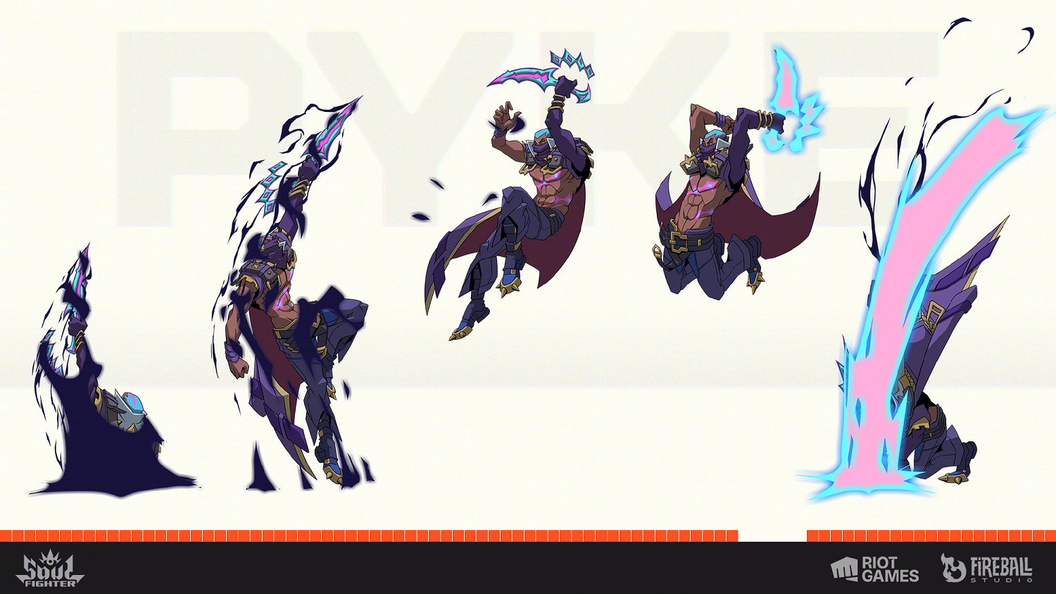 《英雄聯盟》“鬥魂覺醒”派克概念設計圖公開！