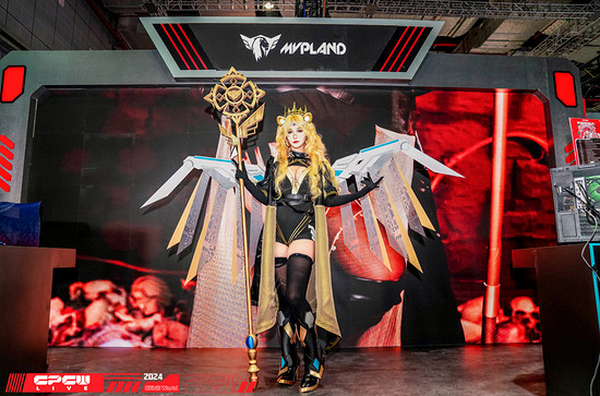 打破次元壁，迎接新勢力降臨！航嘉MVPLAND二次元形象薇嵐空降BW現場