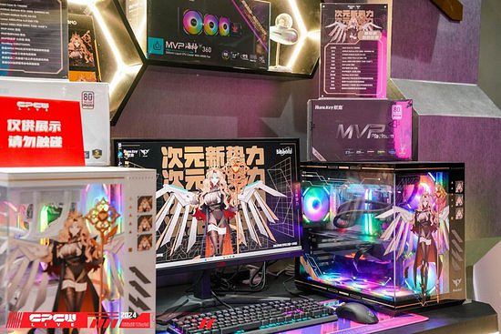 打破次元壁，迎接新勢力降臨！航嘉MVPLAND二次元形象薇嵐空降BW現場