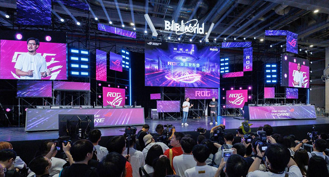 ROG電競新品齊發 引爆B站嘉年華現場