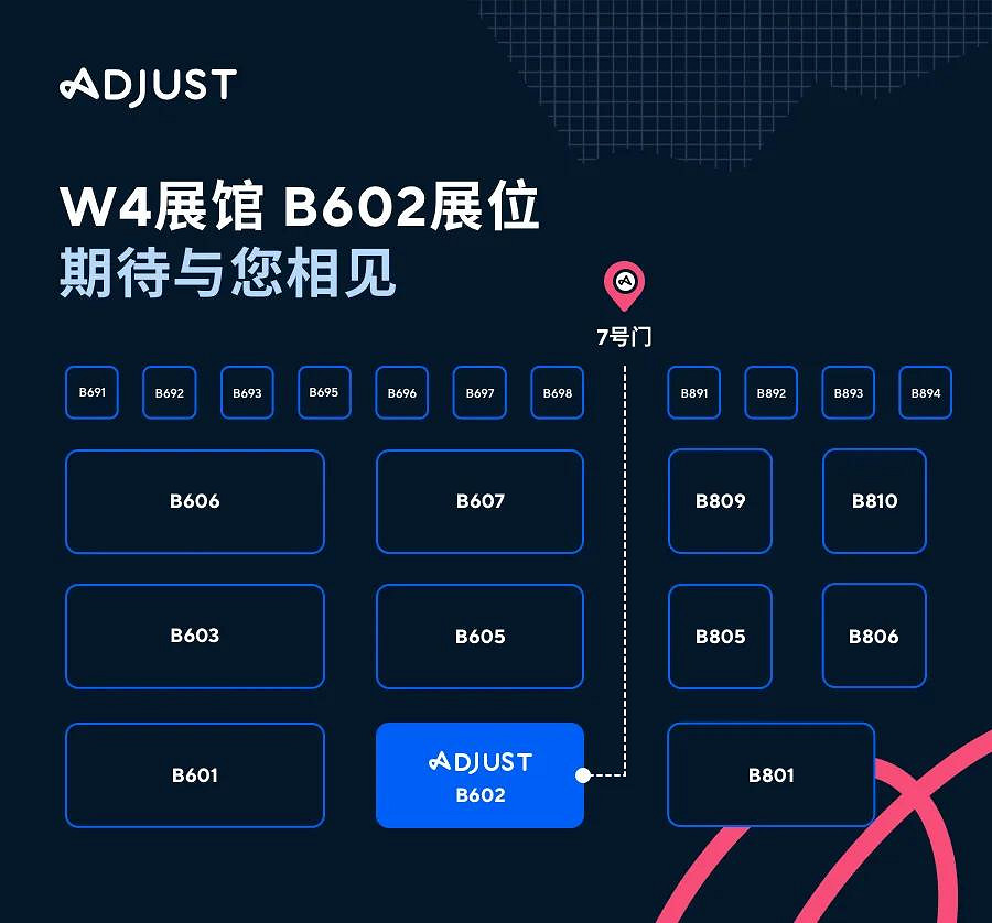 出海營銷監測平台Adjust攜五大產品支柱亮相2024 ChinaJoy 出海營銷監測平台Adjust攜五大產品支柱亮相2024 ChinaJoy