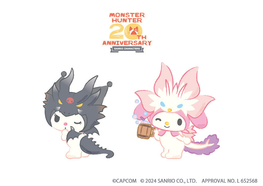 《魔物獵人》與三麗鷗連動 第四、五彈連動剪影揭曉！