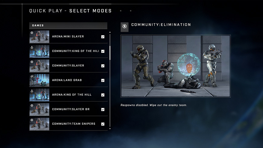 《最後一戰：無限》即將為遊戲添加自定義匹配功能