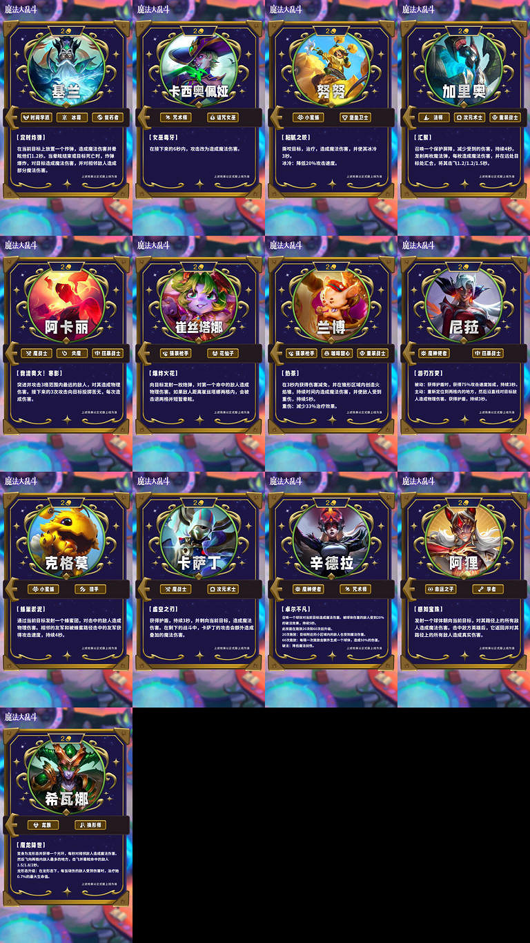 聯盟戰棋S12PBE測試全英雄+全羈絆爆料幫你快速上手雲頂S12賽季