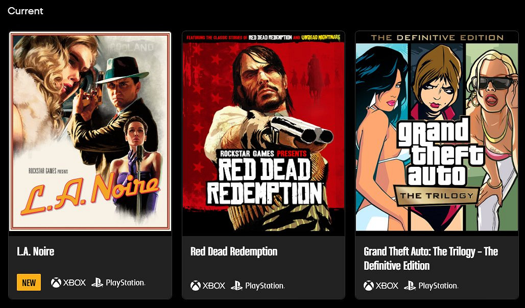 R星網站更新！訂閱服務“給他愛+”或登陸Switch平台