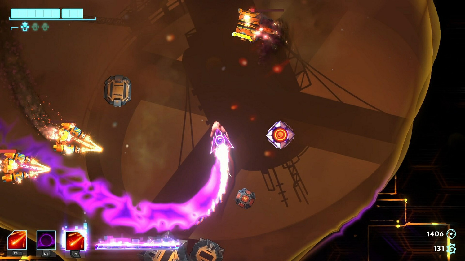 科幻彈幕射擊遊戲《故障星系》現已在Steam平台開啟搶先體驗