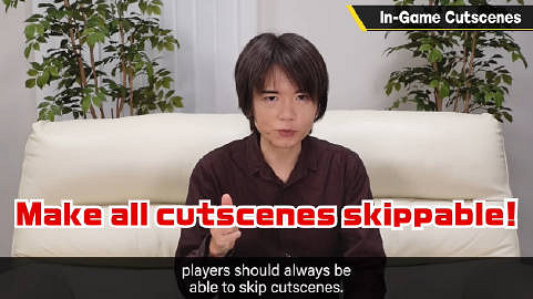 知名遊戲製作人櫻井政博支援玩家跳過遊戲過場動畫 知名遊戲製作人櫻井政博支援玩家跳過遊戲過場動畫