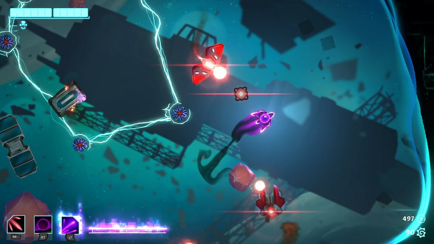 科幻彈幕射擊遊戲《故障星系》現已在Steam平台開啟搶先體驗