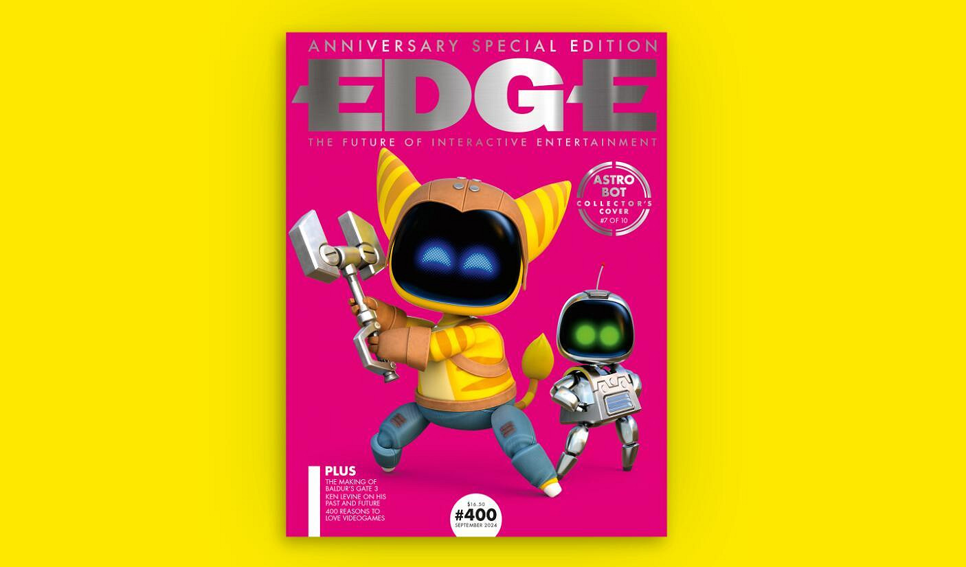 宇宙機器人Cos索尼經典角色！《EDGE》400期封面