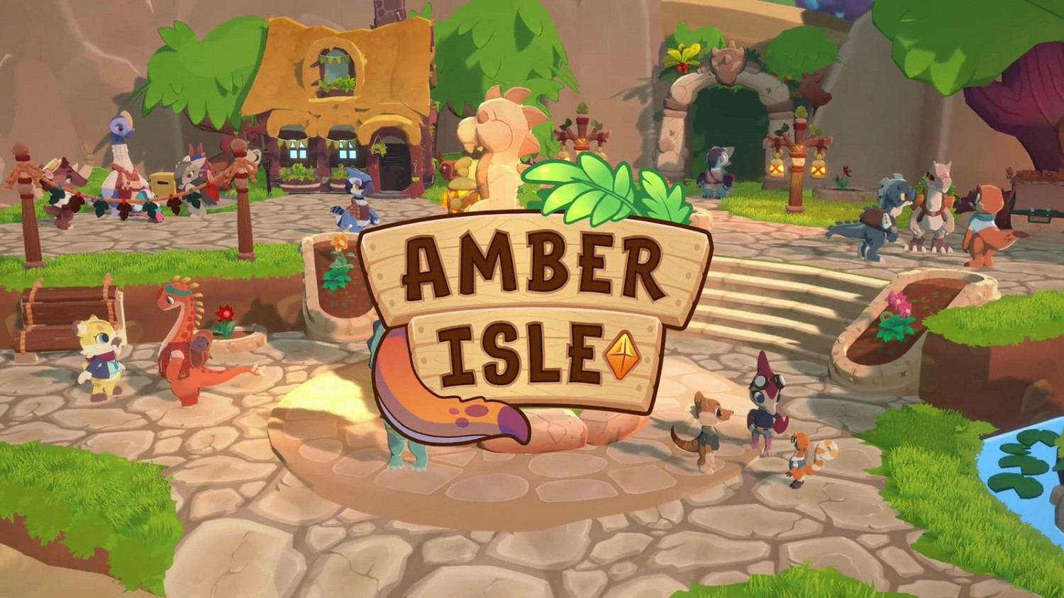 恐龍主題經營管理遊戲《琥珀島》PC版10/10推出