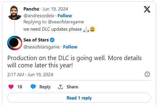 《星之海》DLC與合作模式細節 將於今年晚些時候公布 《星之海》DLC與合作模式細節 將於今年晚些時候公布