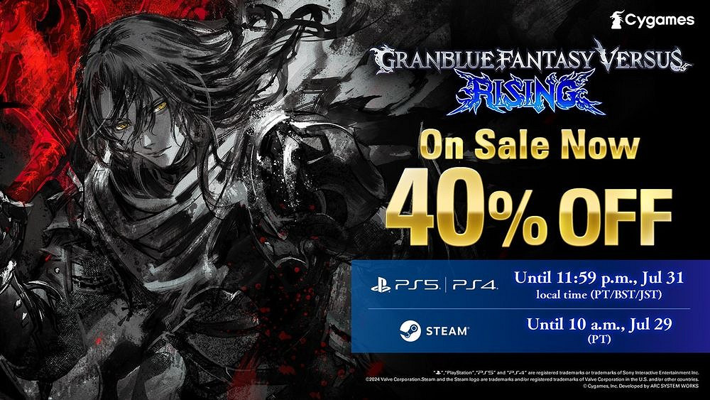 "碧藍幻想 Versus -RISING-"EVO 2024展位公開 "碧藍幻想 Versus -RISING-"EVO 2024展位公開