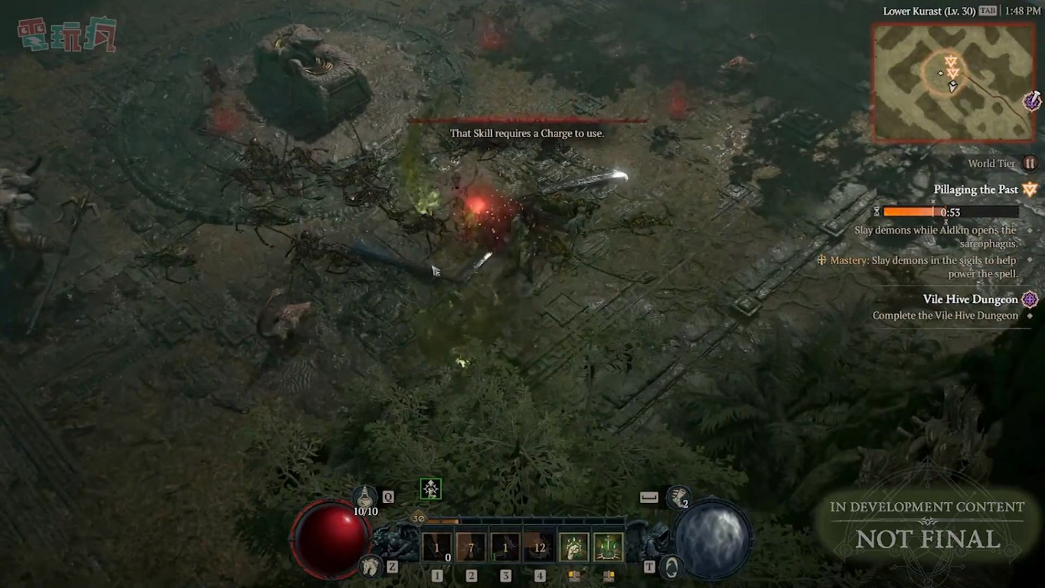 《暗黑4》新職業「靈巫」實機截圖和50分鐘展示