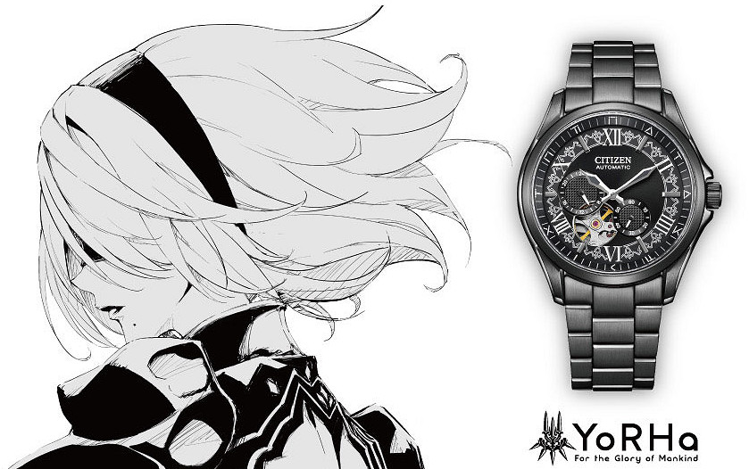 《尼爾:自動人形》連動西鐵城推新腕表 酷炫精致 《尼爾:自動人形》連動西鐵城推新腕表 酷炫精致