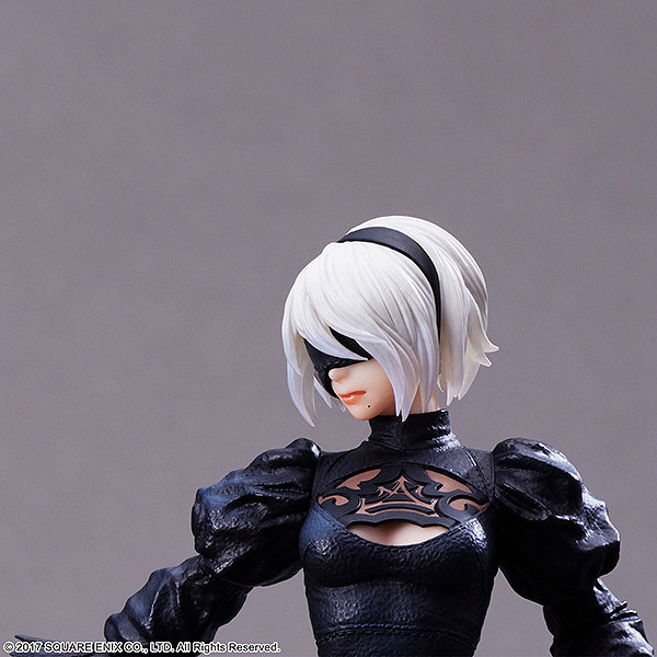 《尼爾：自動人形》2B最新手辦公開 精致酷炫可摘眼罩