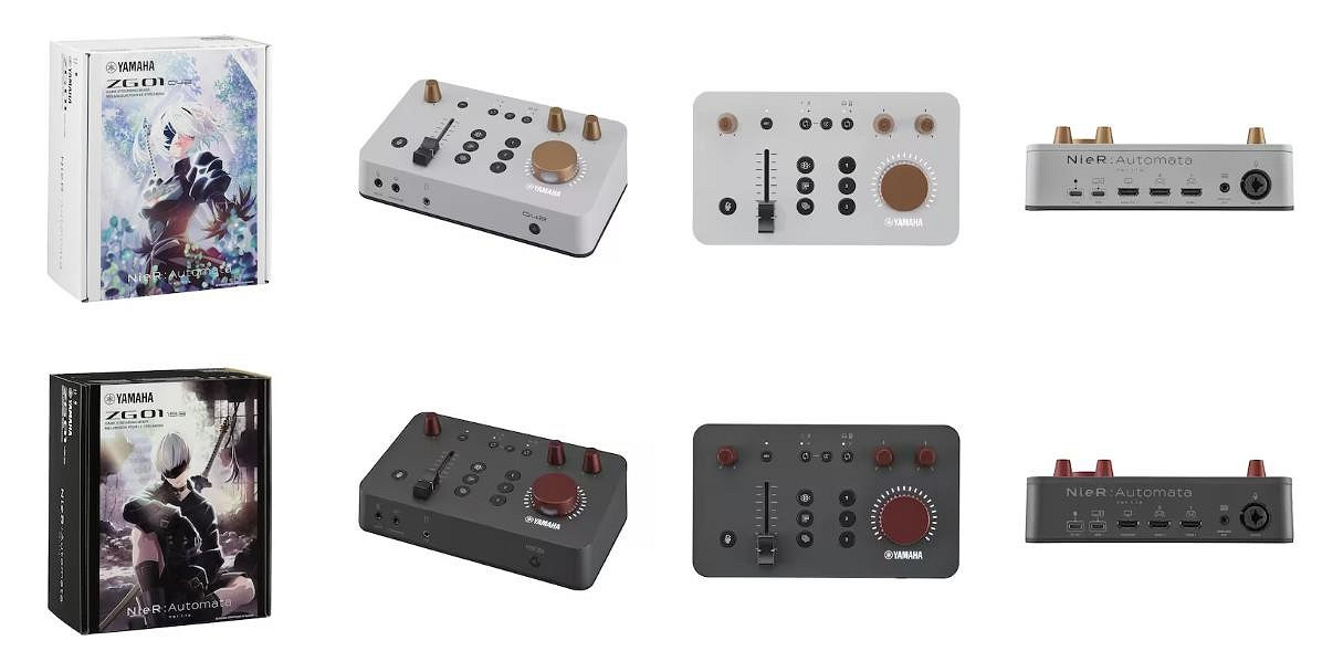 雅馬哈連動《尼爾:自動人形》 推出限定ZG01直播調音台 雅馬哈連動《尼爾:自動人形》 推出限定ZG01直播調音台