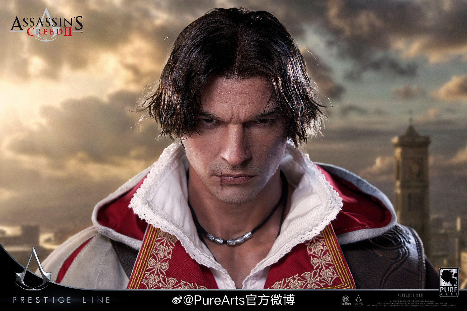 PureArts《刺客教條2》艾吉奧1/2收藏雕像開啟預定！