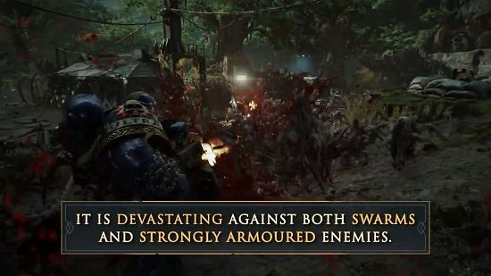 《戰鎚40K：星際戰士2》重型爆彈槍實機：火力十足！