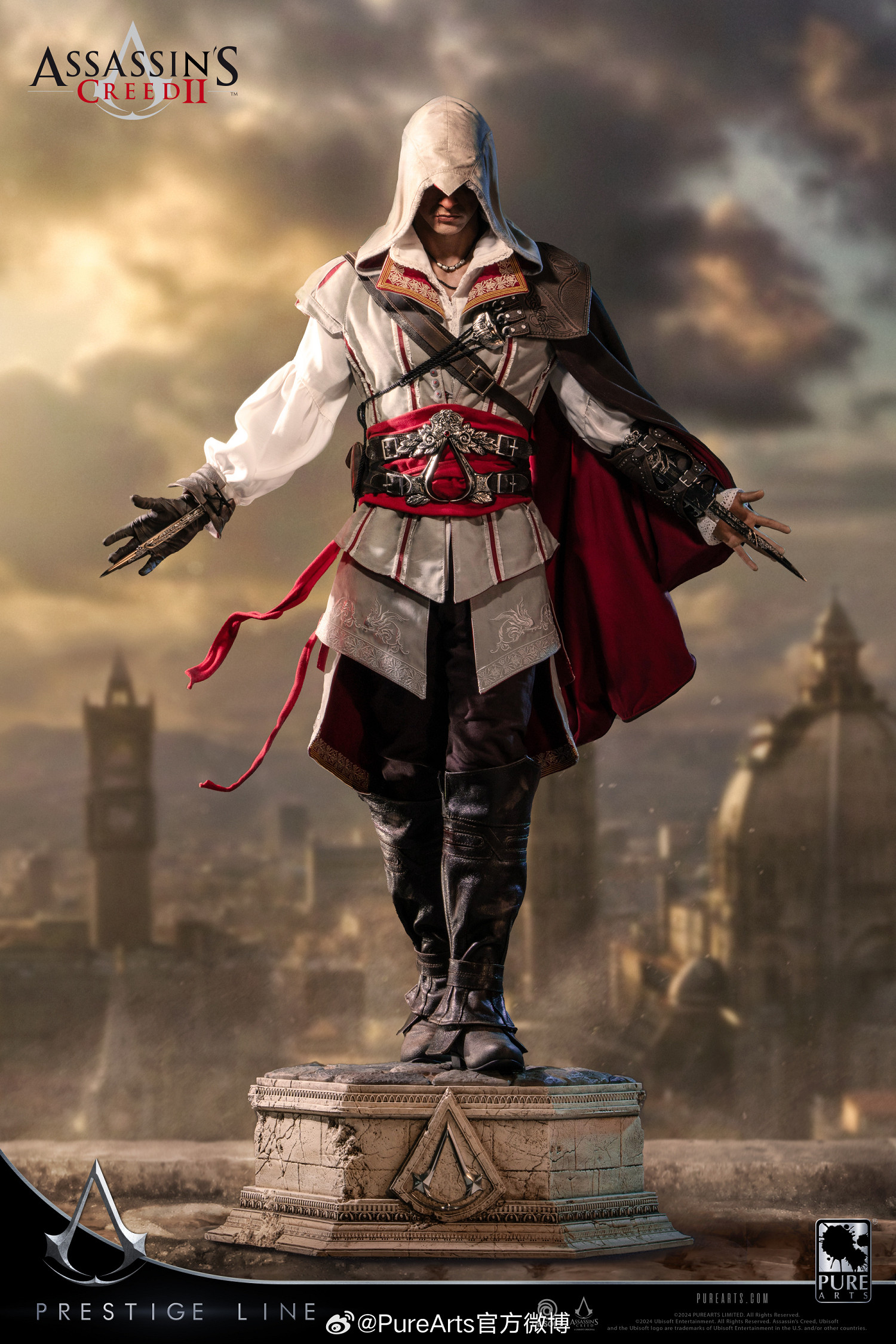 PureArts《刺客教條2》艾吉奧1/2收藏雕像開啟預定！