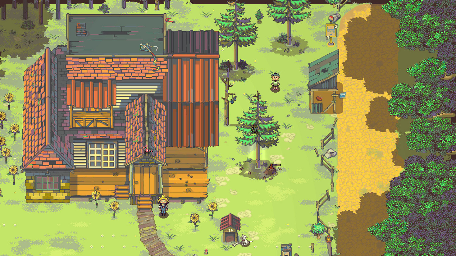 像素風種田遊戲《The Hawkers》Steam頁面 支援中文