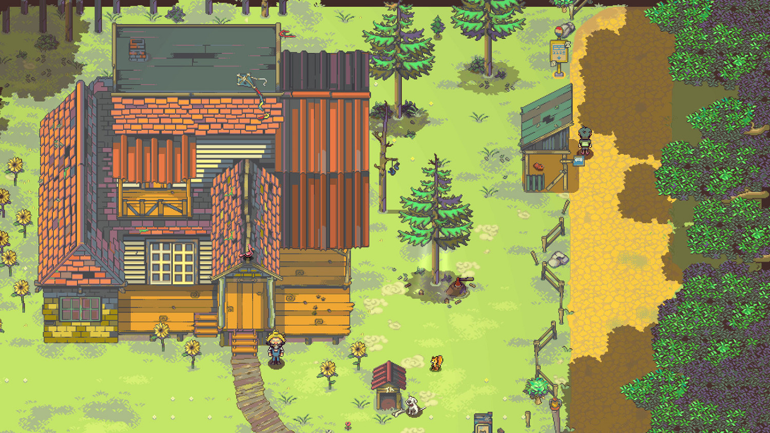 像素風種田遊戲《The Hawkers》Steam頁面 支援中文