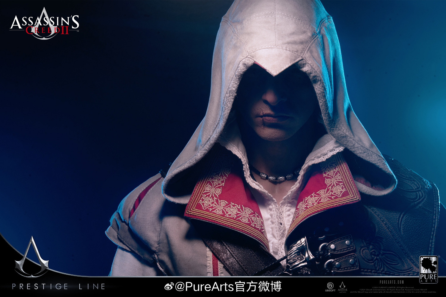 PureArts《刺客教條2》艾吉奧1/2收藏雕像開啟預定！