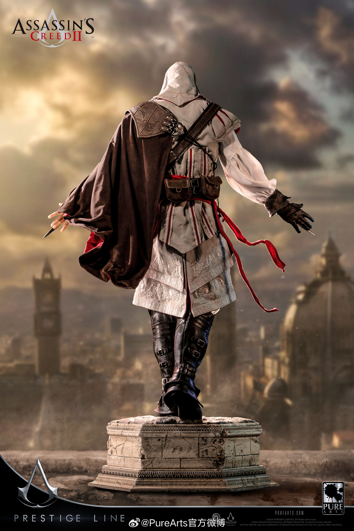 PureArts《刺客教條2》艾吉奧1/2收藏雕像開啟預定！