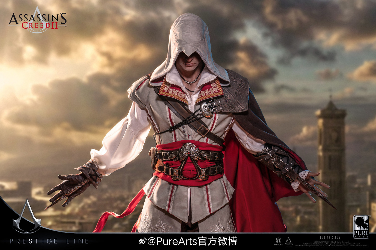 PureArts《刺客教條2》艾吉奧1/2收藏雕像開啟預定！