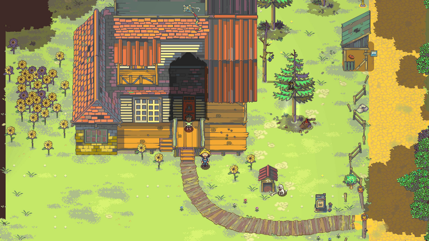 像素風種田遊戲《The Hawkers》Steam頁面 支援中文