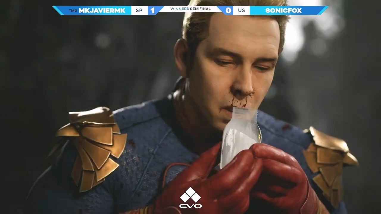 現場沸騰了!《真人快打1》選手賽後模仿祖國人喝奶 現場沸騰了!《真人快打1》選手賽後模仿祖國人喝奶