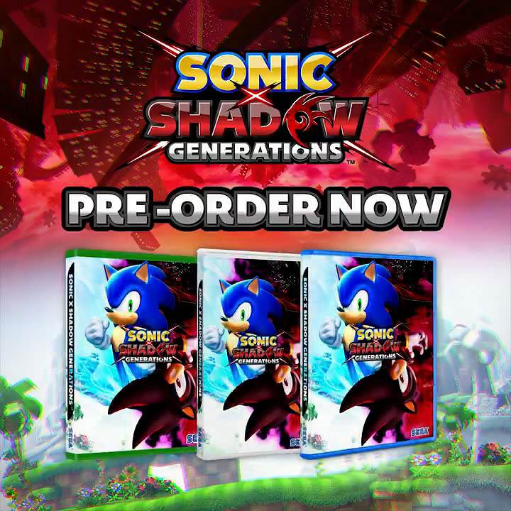 《索尼克X夏特:世代重啟》實體版喜迎額外預購福利 《索尼克X夏特:世代重啟》實體版喜迎額外預購福利