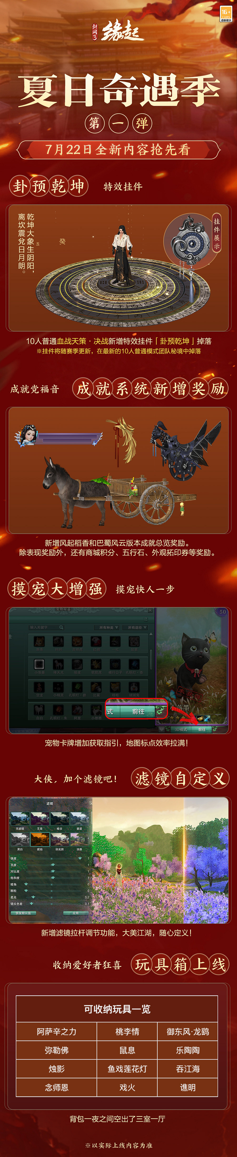 《劍網3緣起》夏日奇遇季海量內容上新!錦繡霓裳活動再回歸 《劍網3緣起》夏日奇遇季海量內容上新!錦繡霓裳活動再回歸