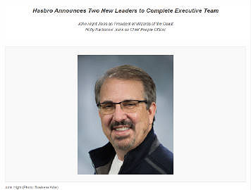 報導稱暴雪《魔獸世界》高層現已擔任威世智公司總裁 報導稱暴雪《魔獸世界》高層現已擔任威世智公司總裁