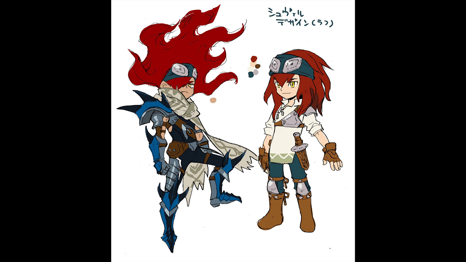 《魔物獵人物語》早期角色設計圖公布:莉莉婭超可愛! 《魔物獵人物語》早期角色設計圖公布:莉莉婭超可愛!