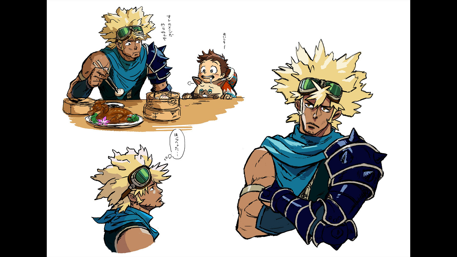 《魔物獵人物語》早期角色設計圖公布:莉莉婭超可愛! 《魔物獵人物語》早期角色設計圖公布:莉莉婭超可愛!