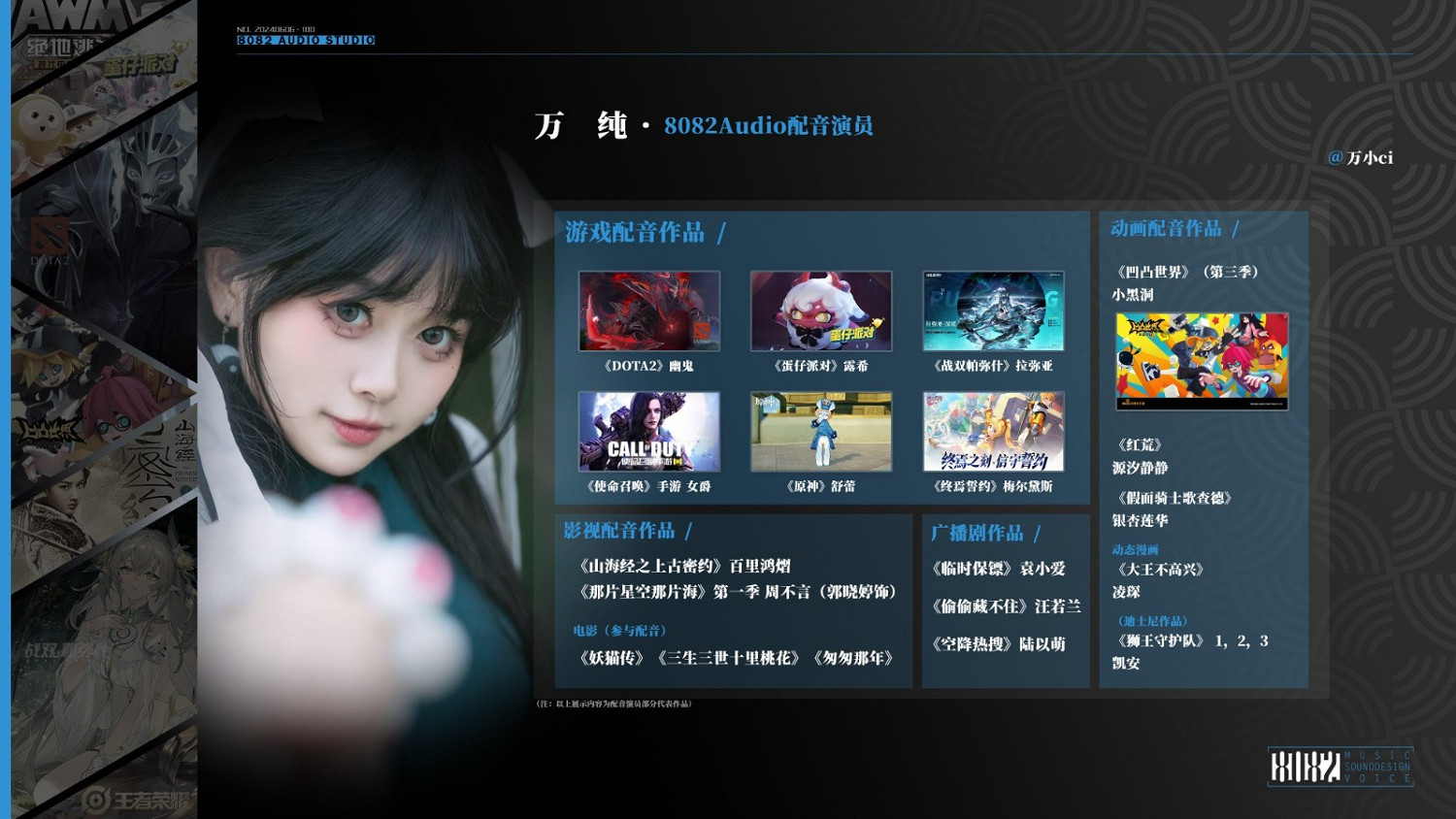 《黑神話：悟空》配音演員公布：蜘蛛精二姐配音現身