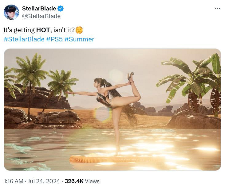 大飽眼福！《劍星》開發商發推分享新服裝和姿勢圖