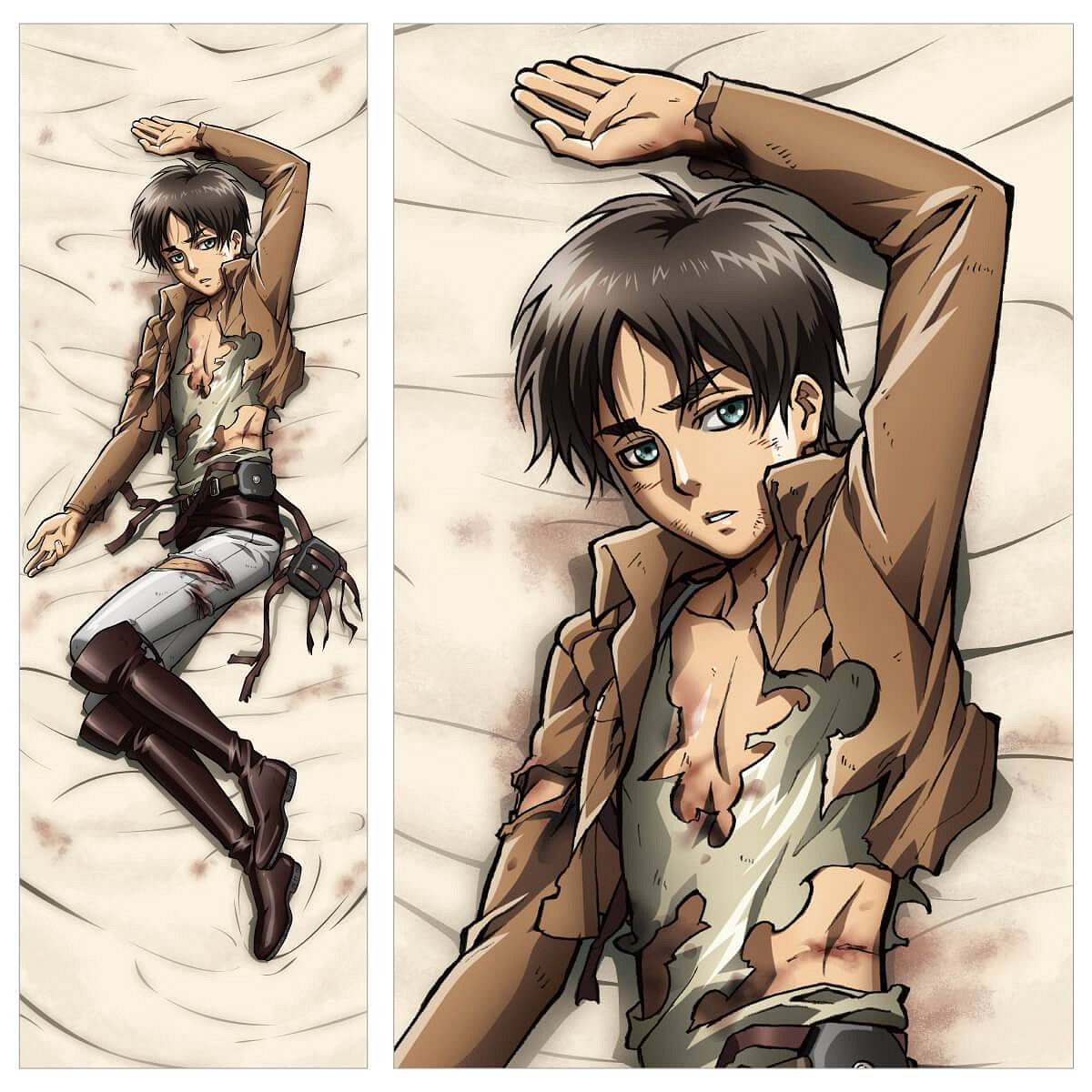 《進擊的巨人》官方推兵長等身抱枕 姿態過於妖嬈 《進擊的巨人》官方推兵長等身抱枕 姿態過於妖嬈