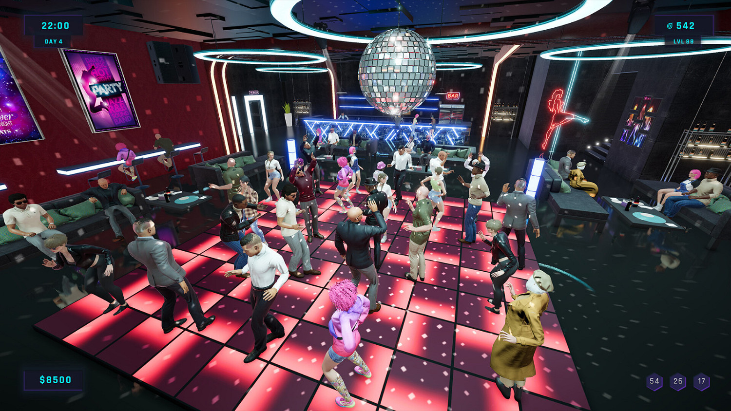 模擬經營遊戲《夜總會模擬器》Steam頁面上線 支援中文