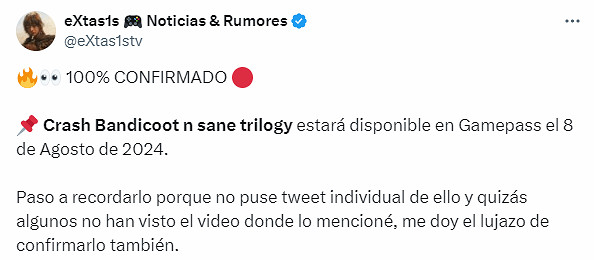 舅舅黨爆料《袋狼大進擊三部曲》即將於8月8日加入 Xbox Game Pass (XGP) ！