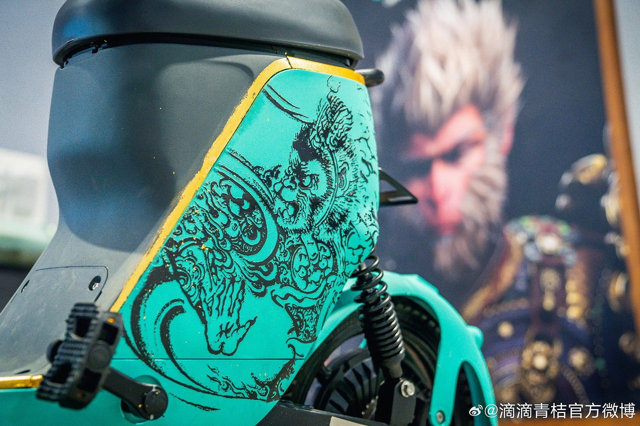 青桔推出《黑神話：悟空》聯名車 屬於天命人的單車
