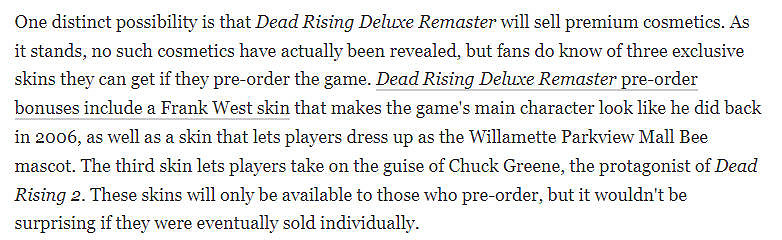 《喪屍圍城 豪華復刻版》將包含原版沒有的內購功能 《喪屍圍城 豪華復刻版》將包含原版沒有的內購功能