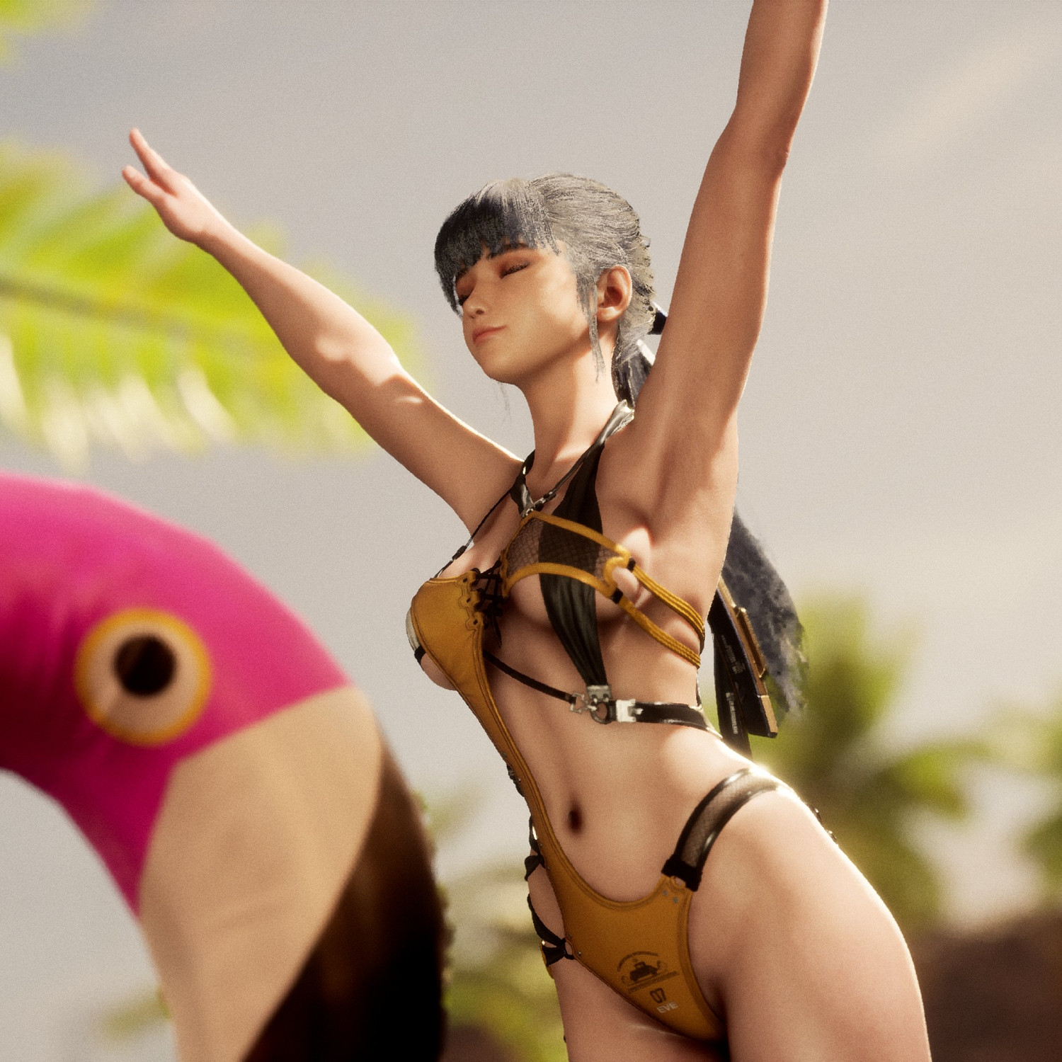 《劍星》官方曬出伊芙新泳裝圖：拍照模式仍需等待！