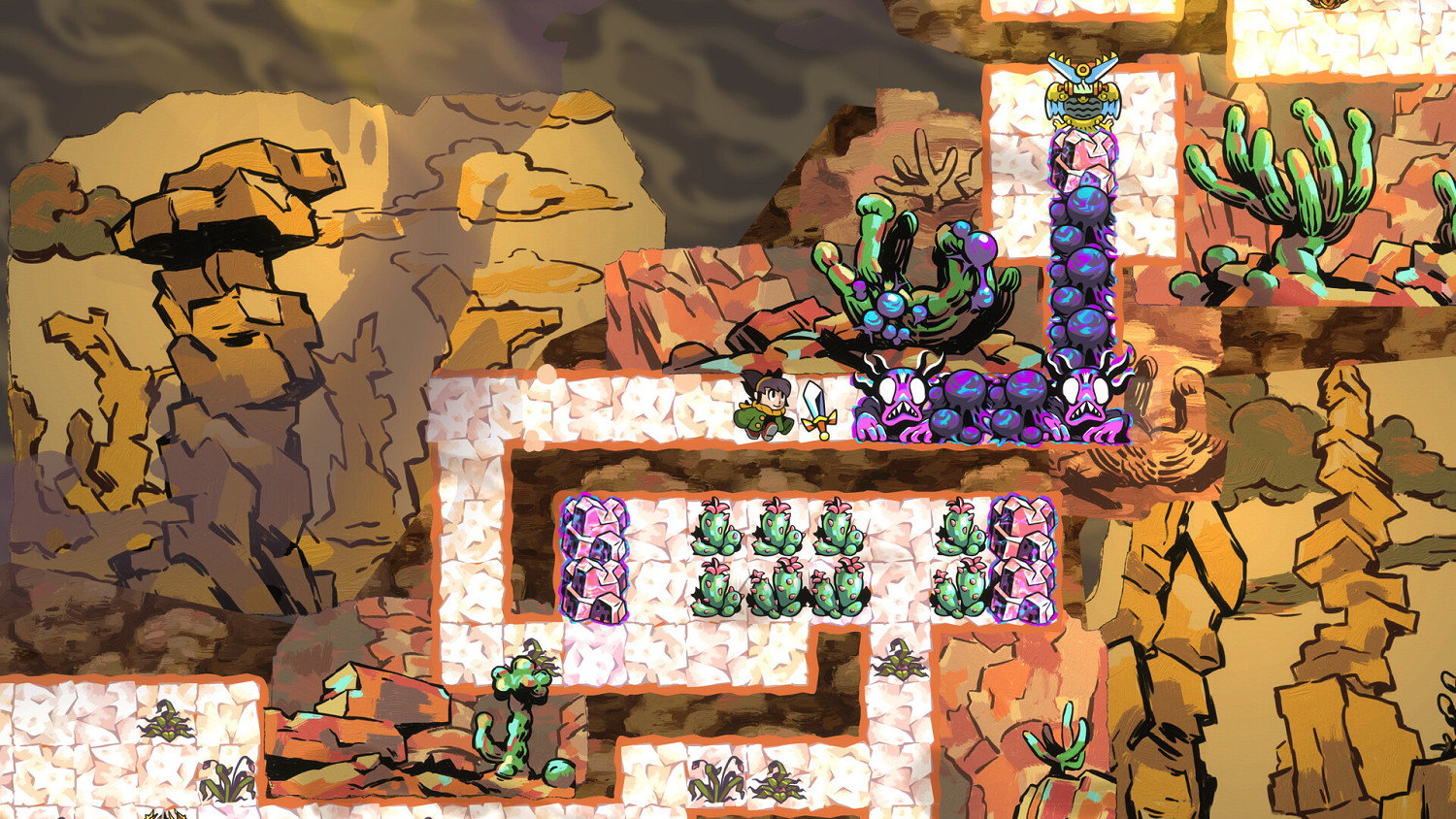 網格導向冒險遊戲《編織者:角色謎題冒險》現已在Steam平台正式推出 獲好評 網格導向冒險遊戲《編織者:角色謎題冒險》現已在Steam平台正式推出 獲好評