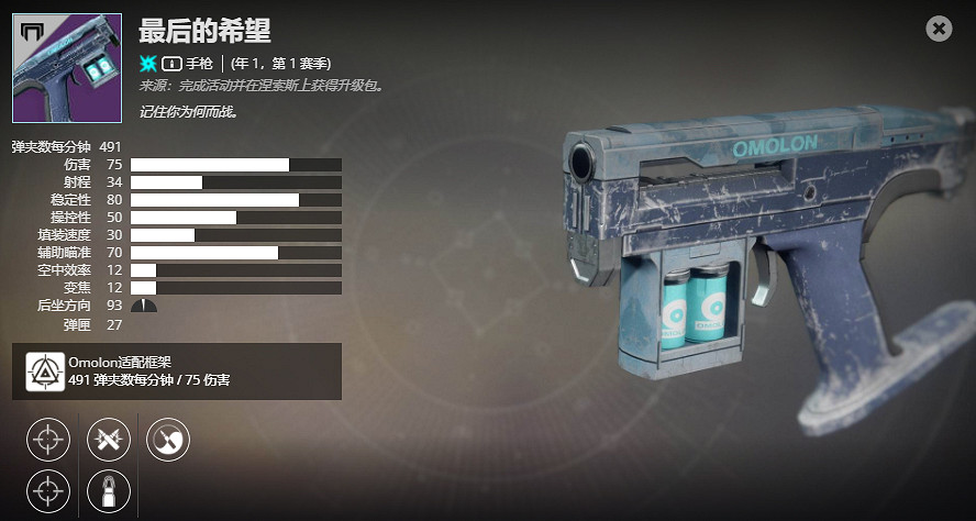 《天命2》年1，第1賽季 最後的希望介紹及獲取方法